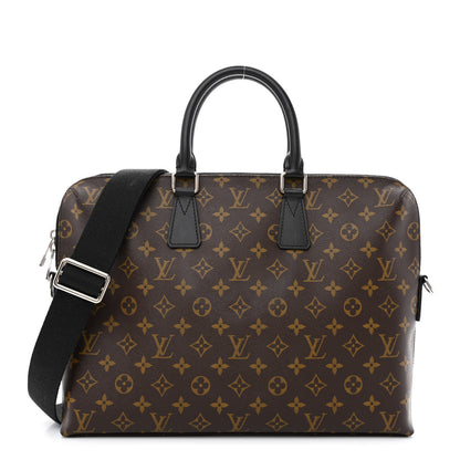 Louis Vuitton Monogram Macassar Porte-Documents Jour 1 of 10