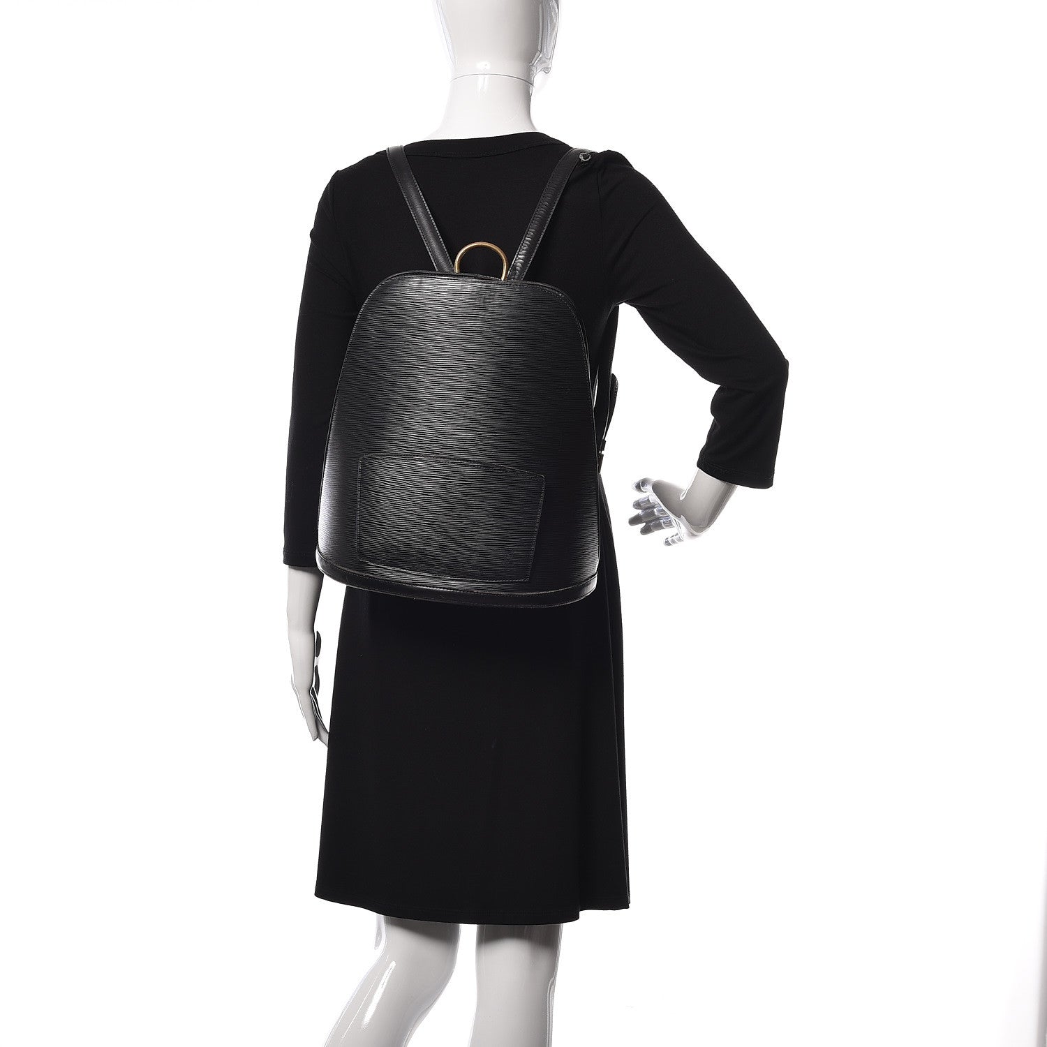 Louis Vuitton Epi Gobelins Backpack Black 2 of 13