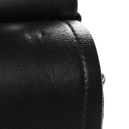 Chanel Lambskin Quilted Jumbo Double Flap Black 13 of 14