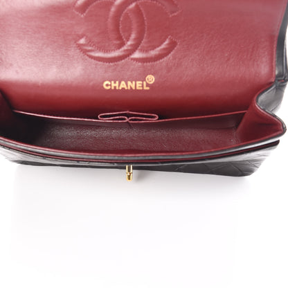 Chanel Lambskin Quilted Medium Double Flap Black 5 of 19