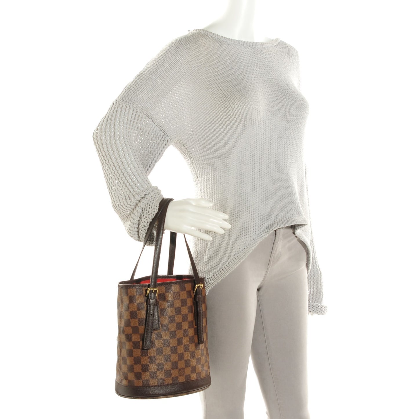 Damier Ebene Marais Bucket 23