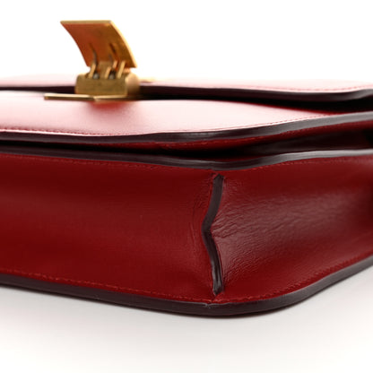 Celine Box Calfskin Teen Classic Box Flap Bag Red 11 of 13