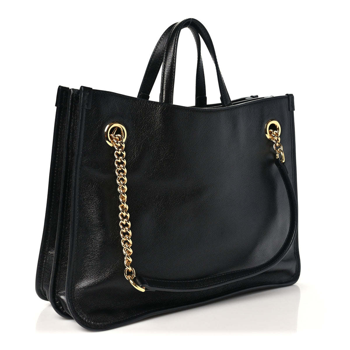 Gucci New Sakai Calfskin Lux Medium Horsebit 1955 Tote Bag Black 3 of 11