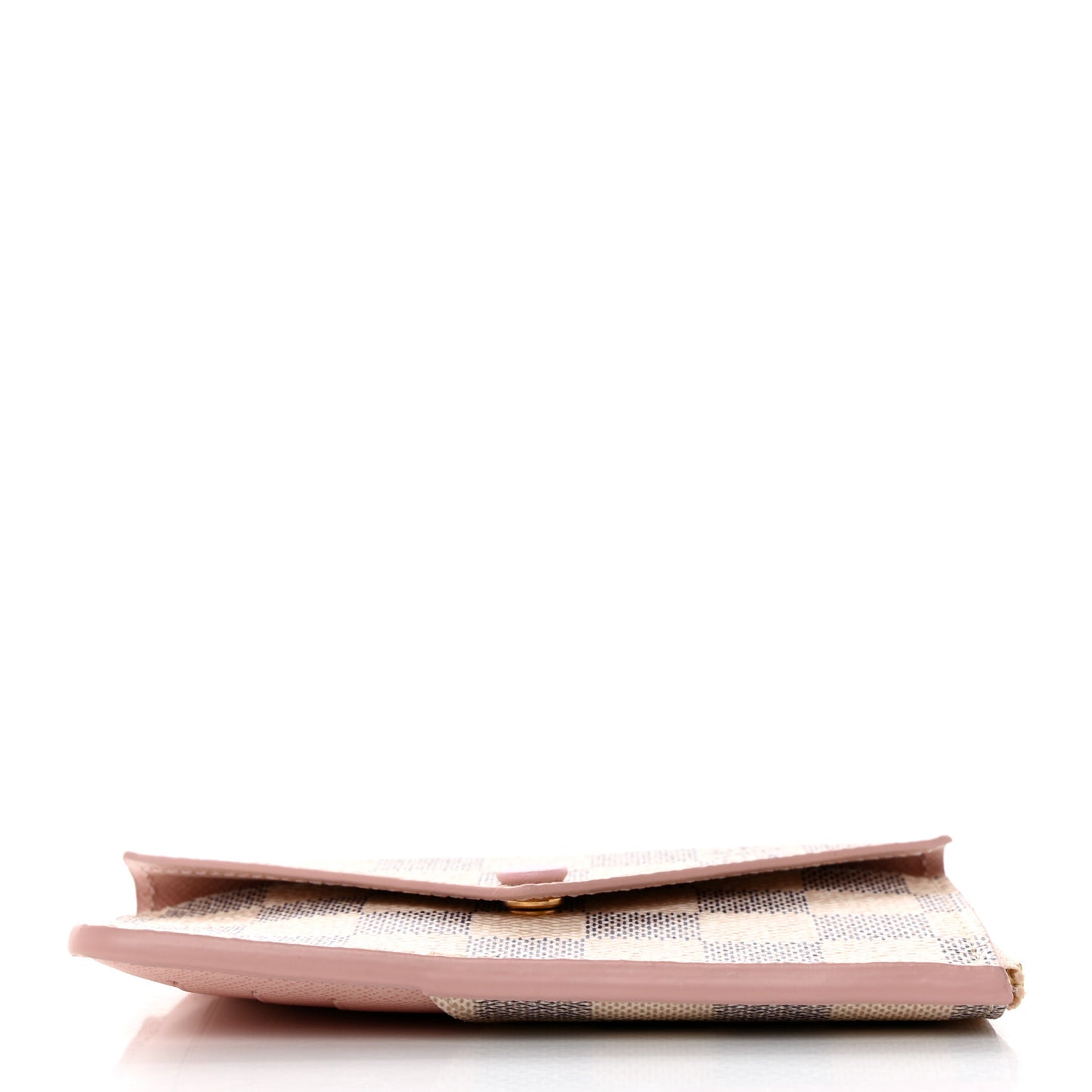 Damier Azur Recto Verso Card Holder Rose Ballerine