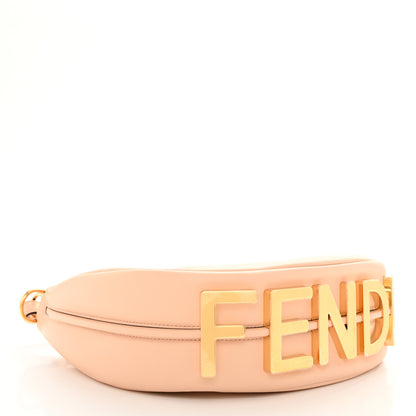 Fendi Vitello Grace Matte Small Fendigraphy Hobo Bag Light Rose 4 of 9