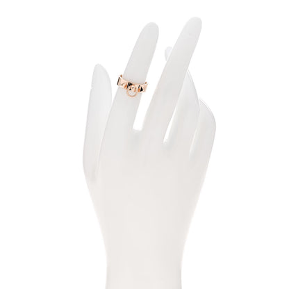 Hermes 18K Rose Gold PM Collier De Chien Ring 48 4.5 2 of 4