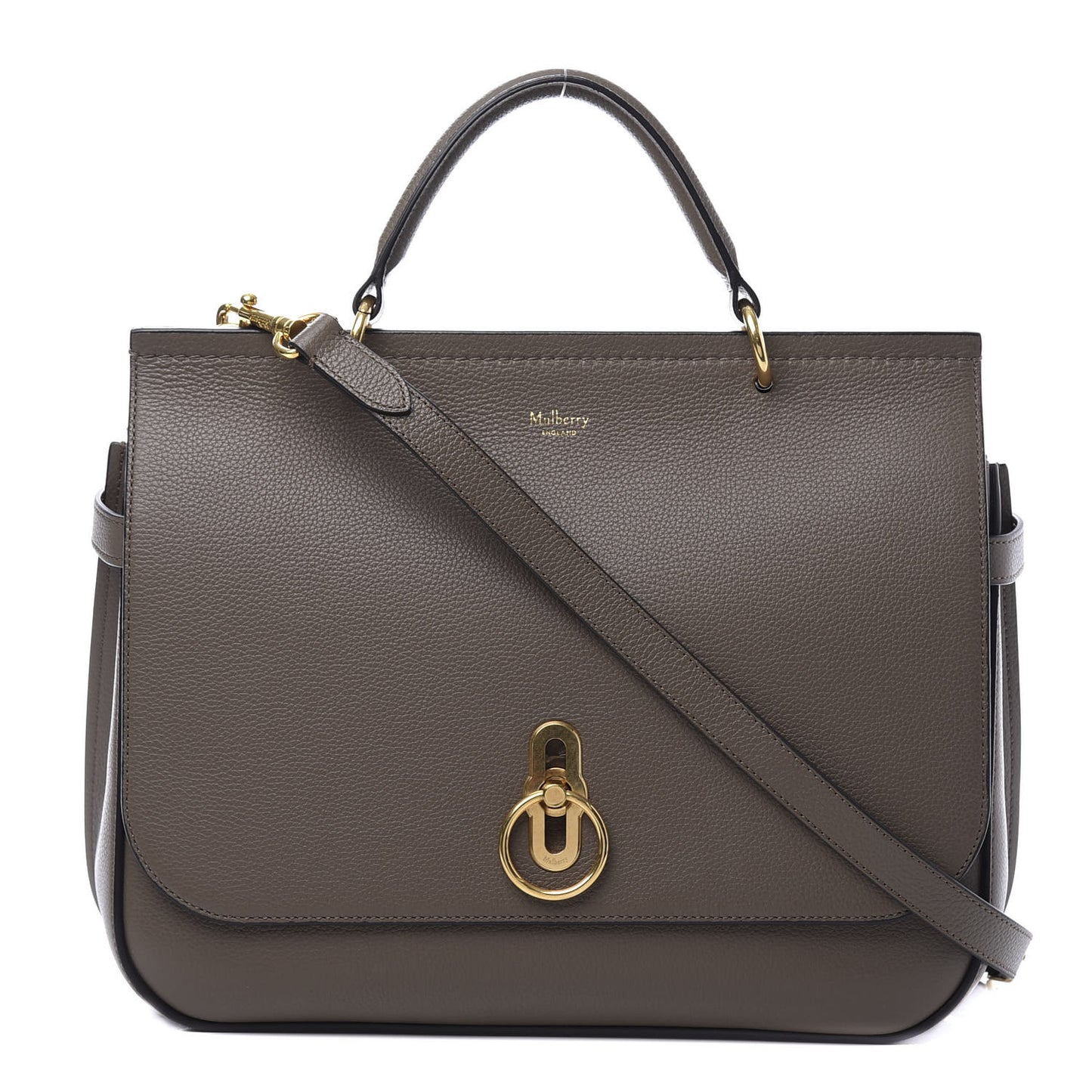 Natural Grain Amberley Satchel Mole Grey