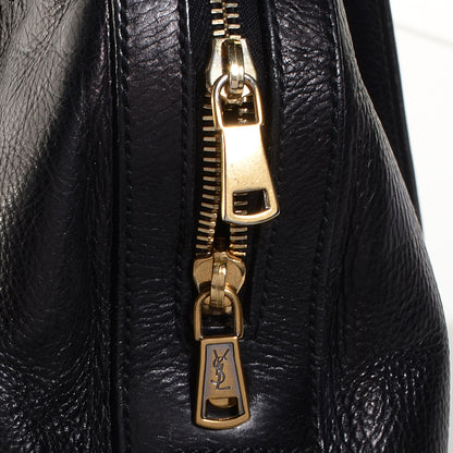 Saint Laurent Leather Oversized Muse Black 9 of 9
