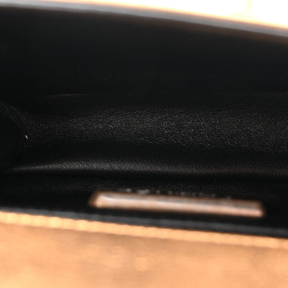Chanel Galuchat Stingray Mini Boy Flap Gold 9 of 19