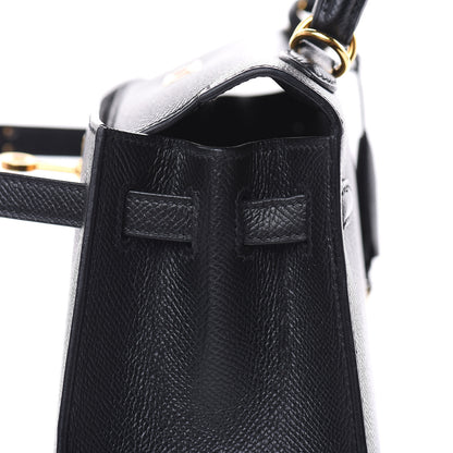 Hermes Epsom Kelly Sellier 25 Black 26 of 34