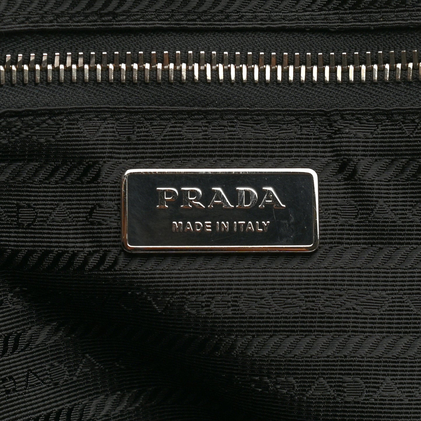 Tessuto Nylon Saffiano Suitcase Black