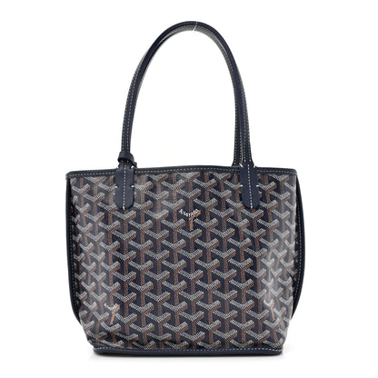 Goyard Goyardine Reversible Mini Anjou Navy 1 of 16