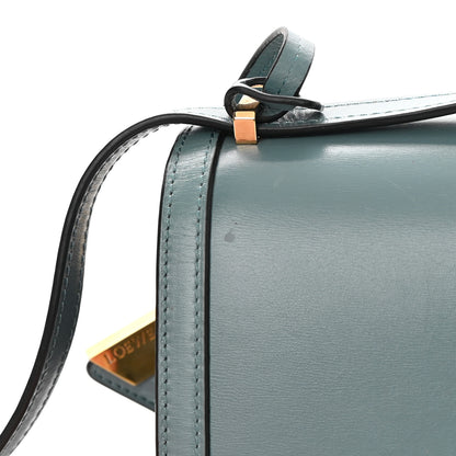 Loewe Calfskin Small Barcelona Shoulder Bag Stone Blue 10 of 21