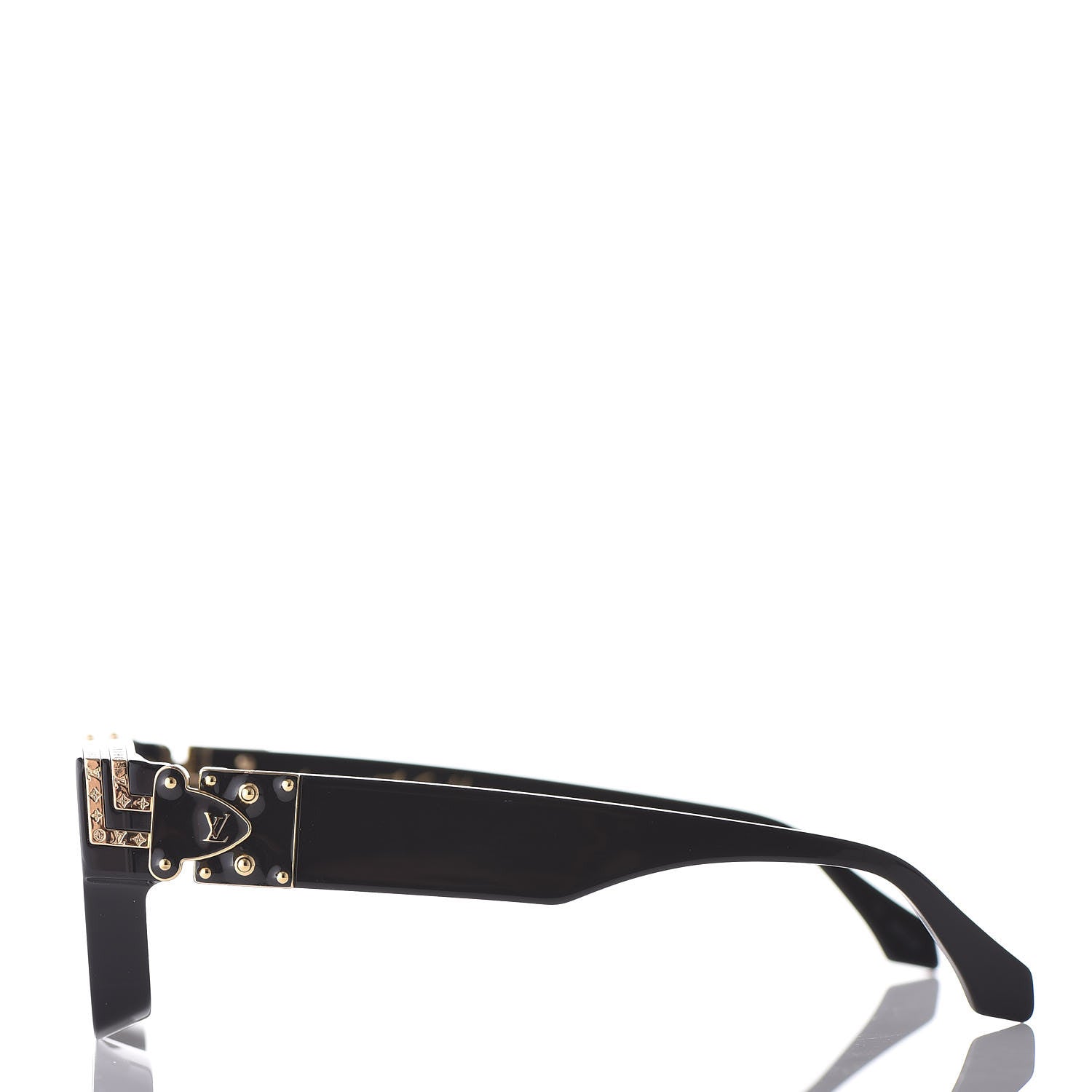 Louis Vuitton Acetate 1.1 Millionaires Sunglasses Z1165W Black 2 of 9