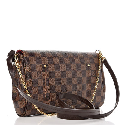 Louis Vuitton Damier Ebene Favorite MM 3 of 11