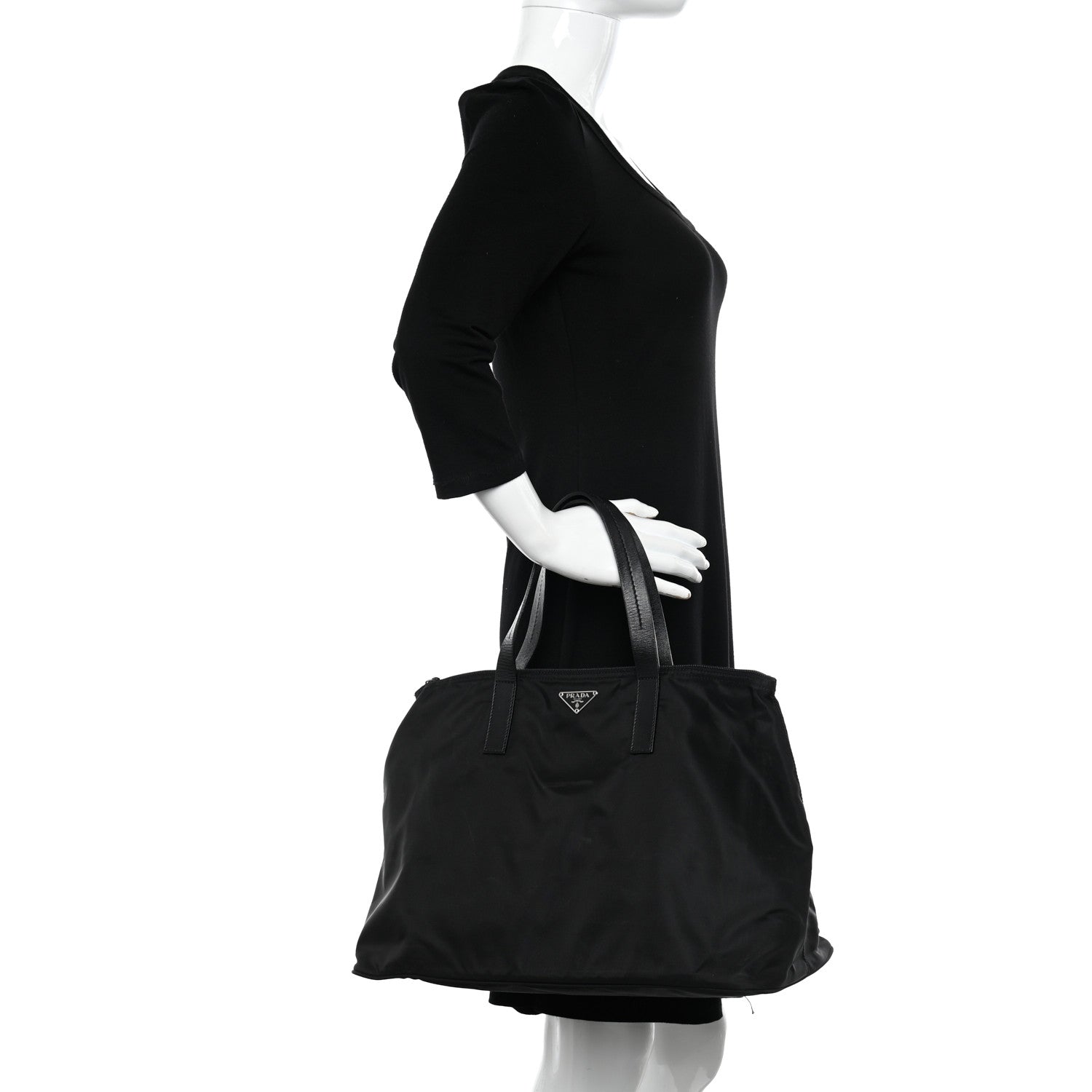 Prada Nylon Vela Sport Bag Black 2 of 11