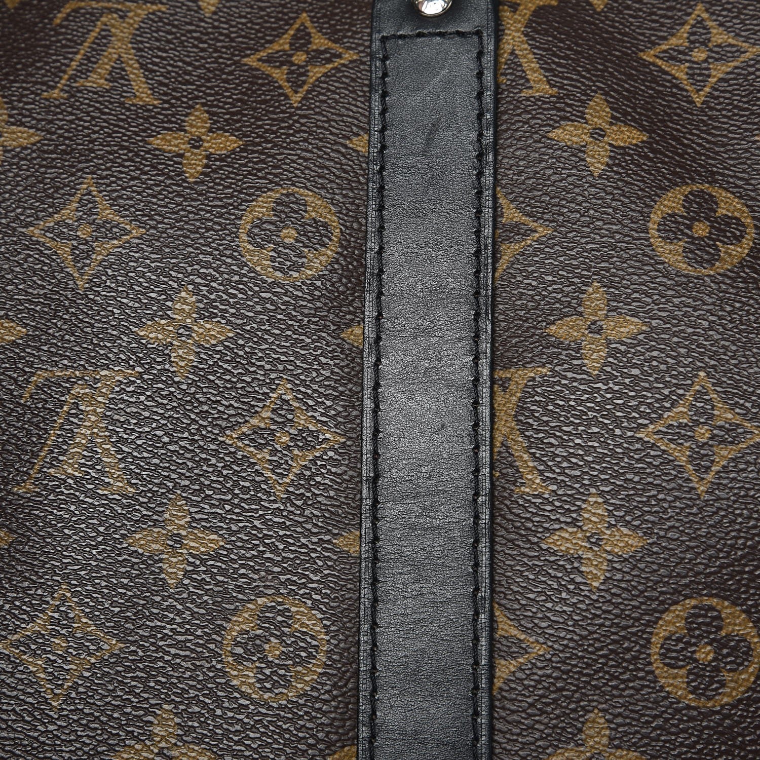 Louis Vuitton Monogram Macassar Keepall Bandouliere 55 9 of 13