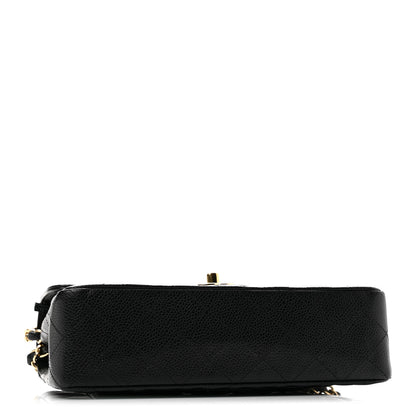 Chanel Caviar Quilted Small Double Flap Black 3 of 12