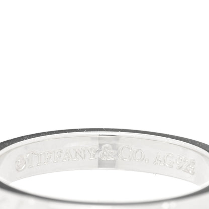 Tiffany Sterling Silver Narrow Notes Ring 47 4 4 of 4