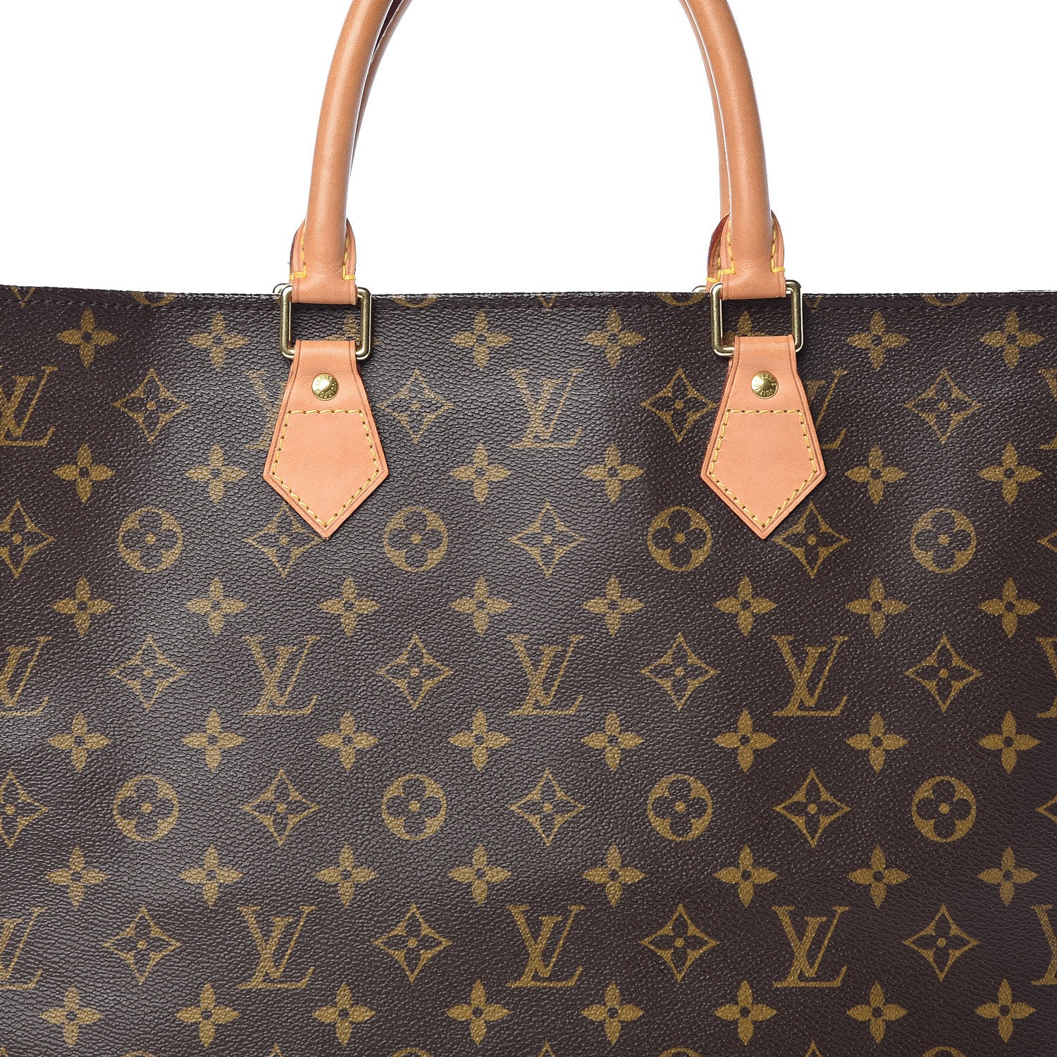 Louis Vuitton Monogram Sac Plat 7 of 9