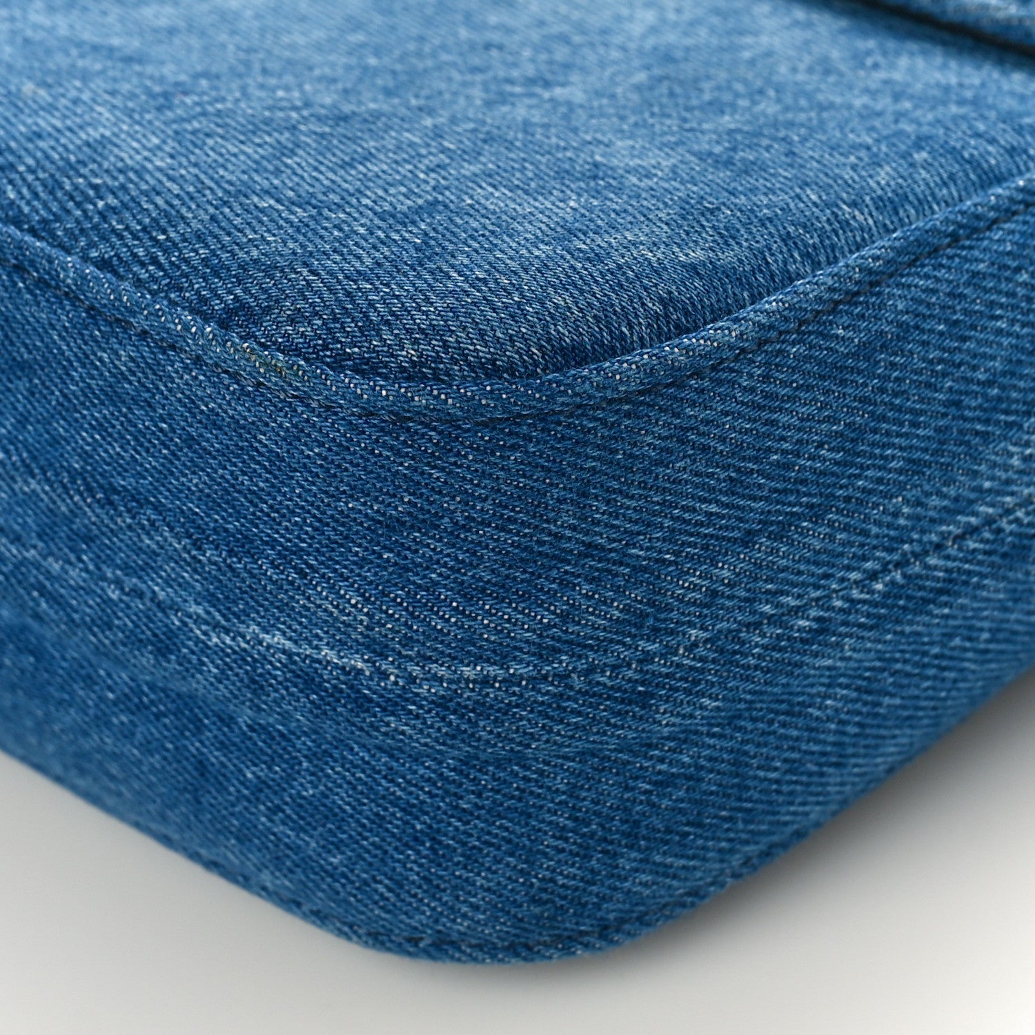 Tom Ford Denim T-Clasp Shoulder Bag Blue 8 of 9