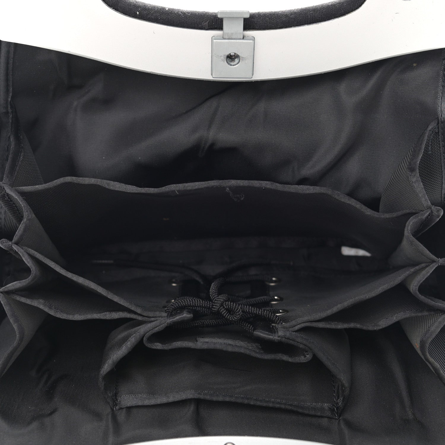 Chanel Jersey Millennium 2005 Hard Case Crossbody Bag Black 5 of 12
