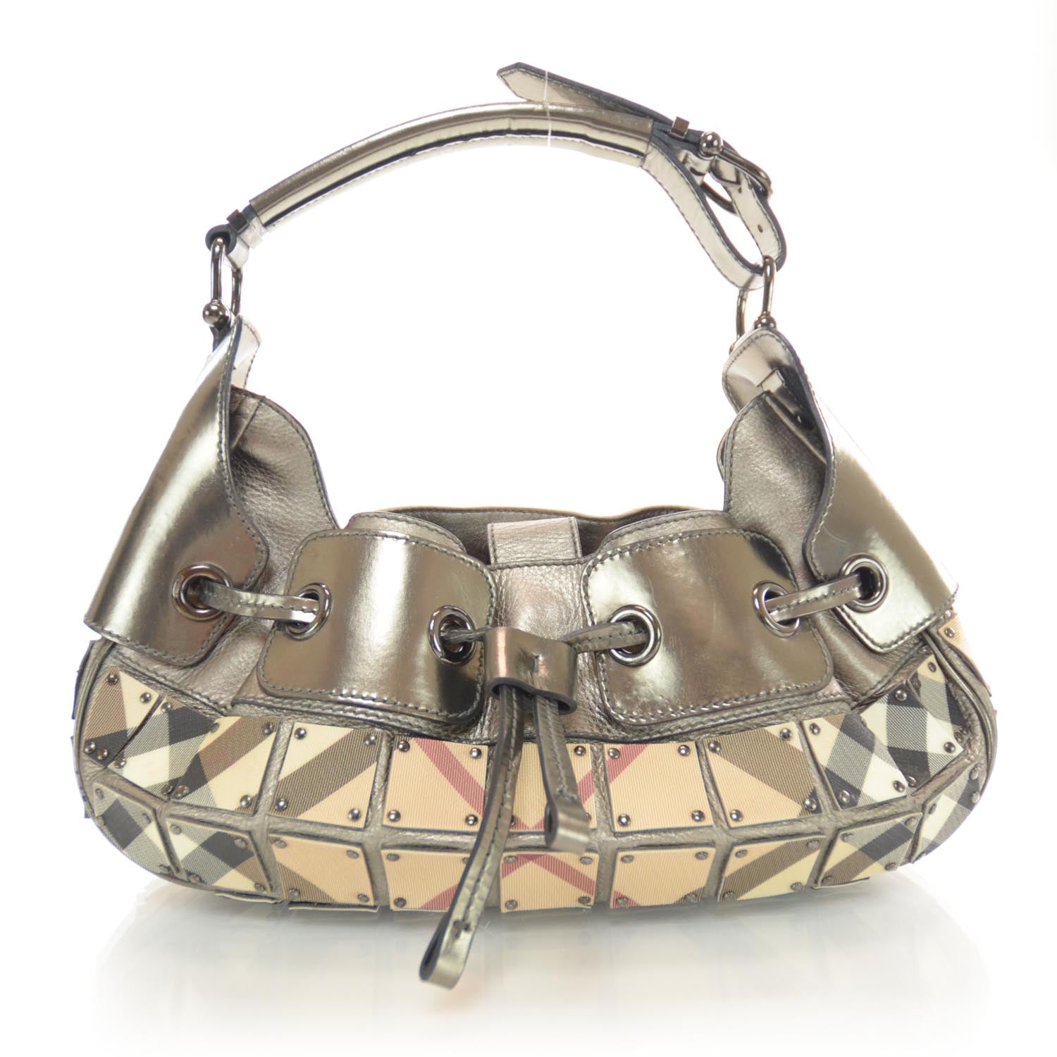 Burberry Prorsum Super Nova Mini Warrior Studded Hobo 1 of 7