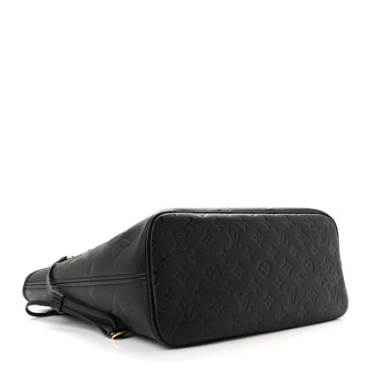 Louis Vuitton Empreinte Monogram Giant Neverfull MM Black 5 of 14