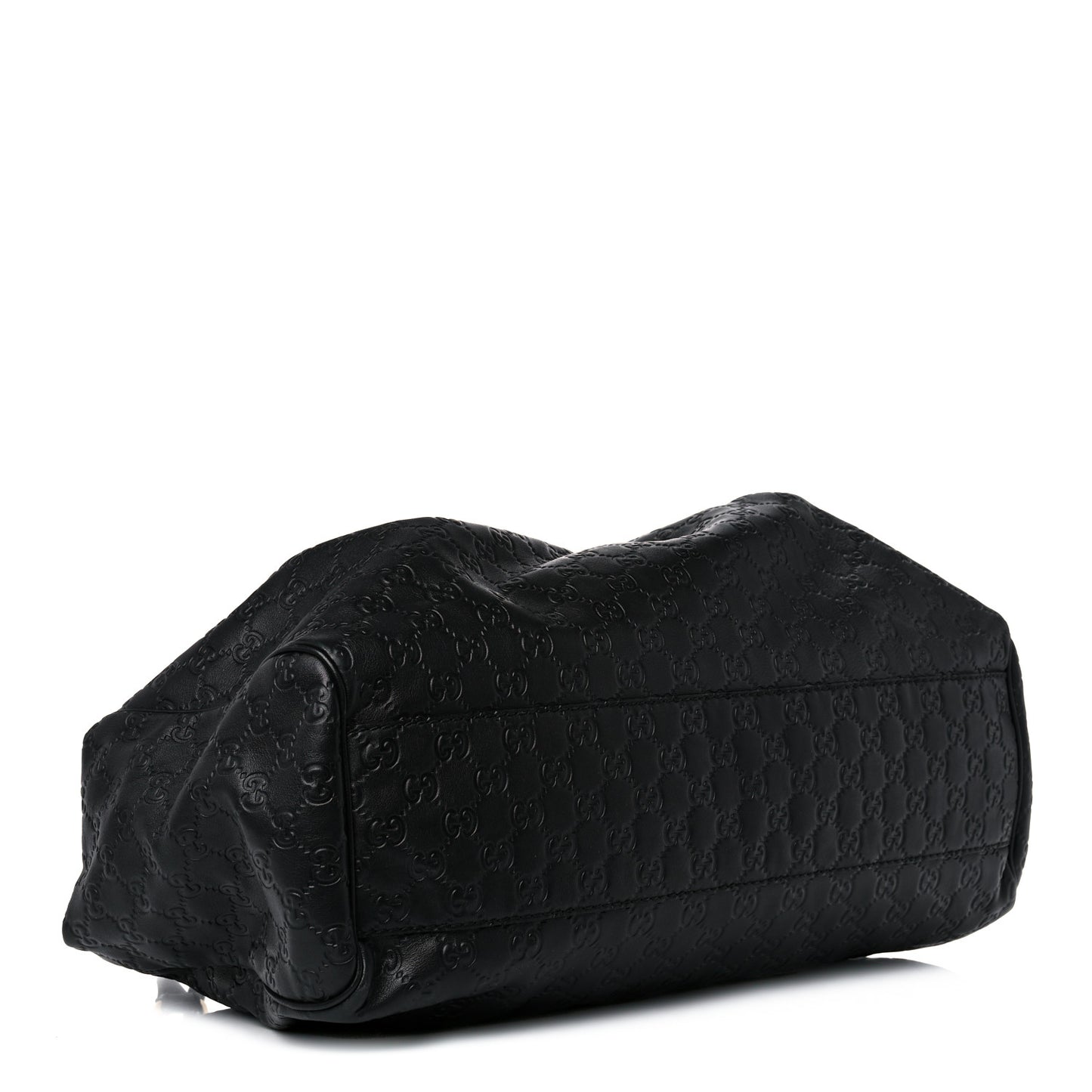 Guccissima Large Sukey Tote Black