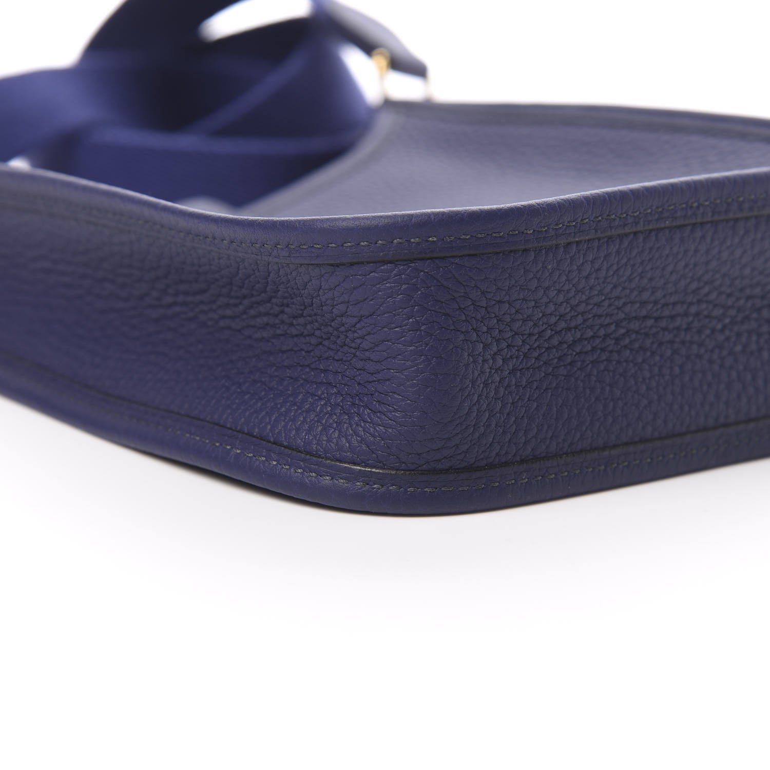 Hermes Taurillon Clemence Evelyne TPM Bleu Encre 9 of 11