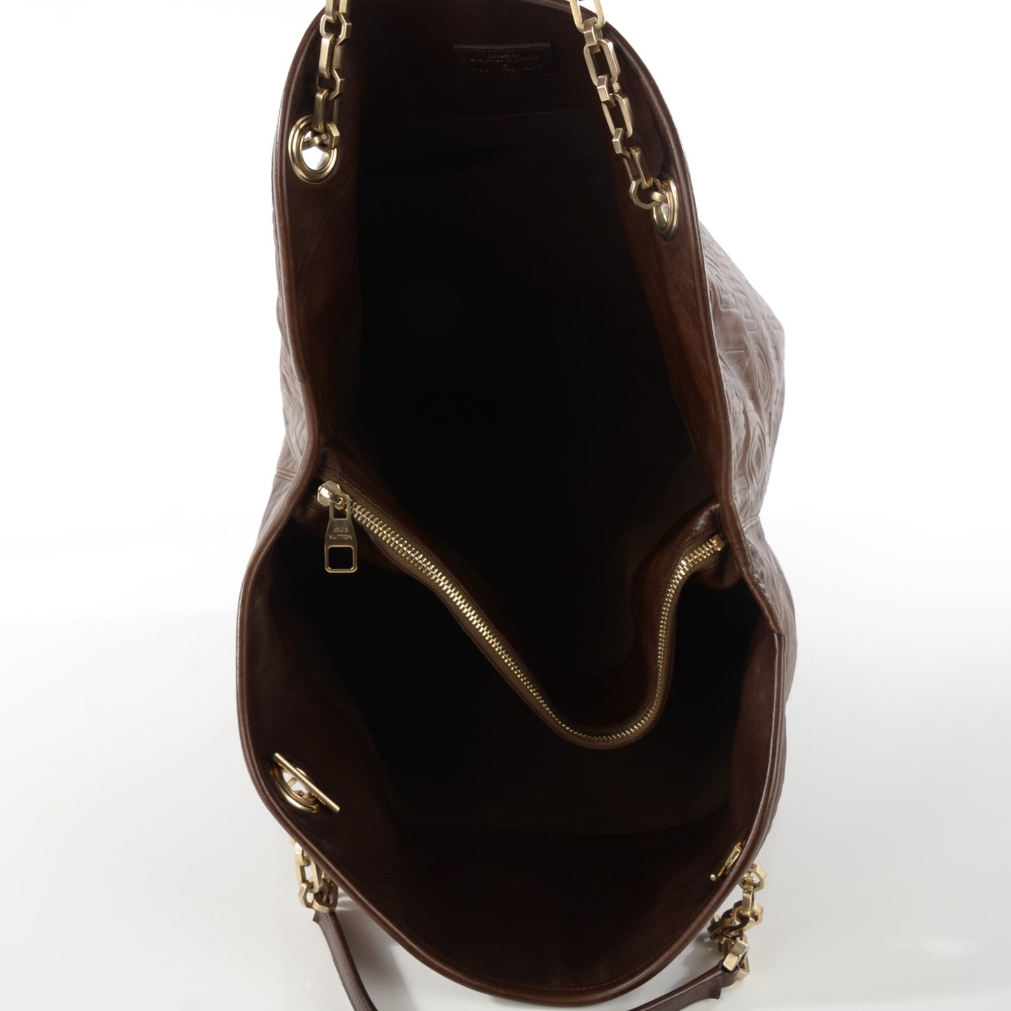 Monogram Paris Souple Whisper GM Chocolate