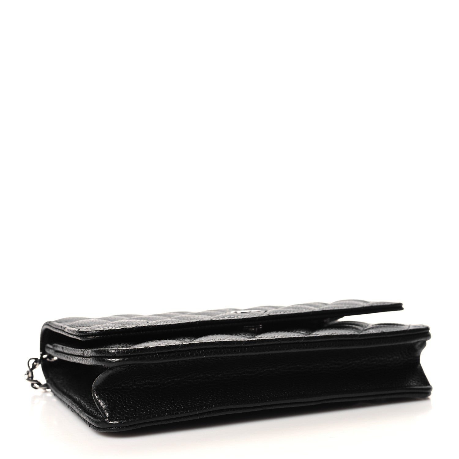 Chanel Caviar Quilted Wallet on Chain WOC Black 4 of 12