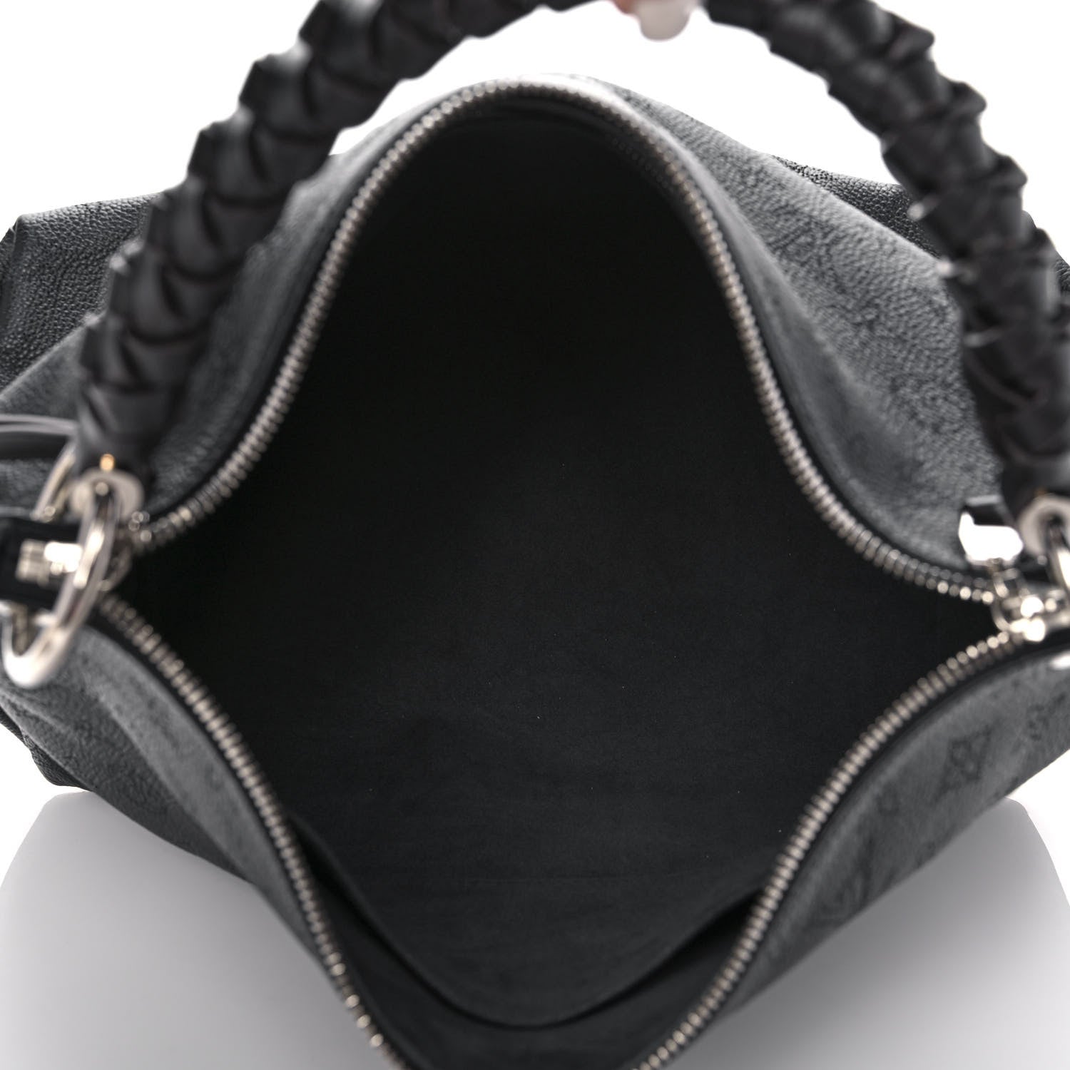 Louis Vuitton Mahina Beaubourg Hobo MM Black 5 of 12