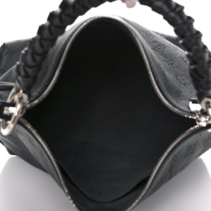 Louis Vuitton Mahina Beaubourg Hobo MM Black 5 of 12