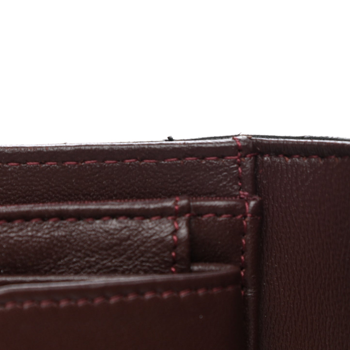 Lambskin Quilted Large Flap Wallet Black
