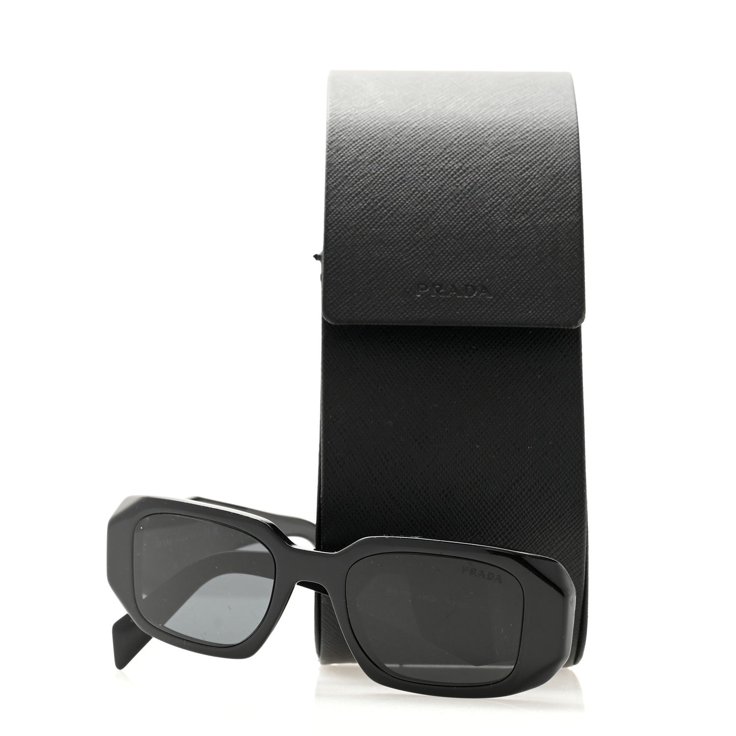 Acetate Symbole Sunglasses SPR 17W Black