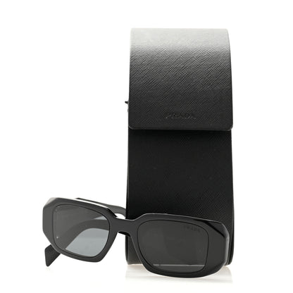 Prada Acetate Symbole Sunglasses SPR 17W Black 8 of 8