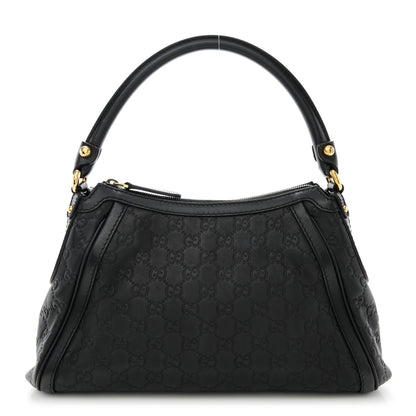 Gucci Guccissima Small Scarlett Studded Interlocking G Hobo Black 1 of 15