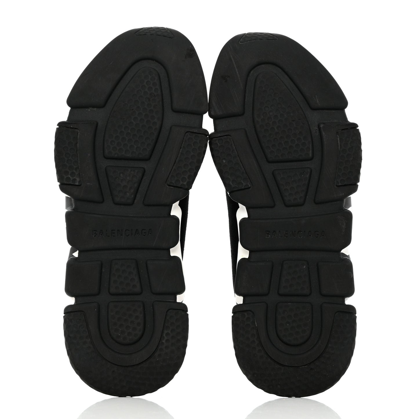 Neoprene Knit Speed Graffiti Sneakers 39 Black White