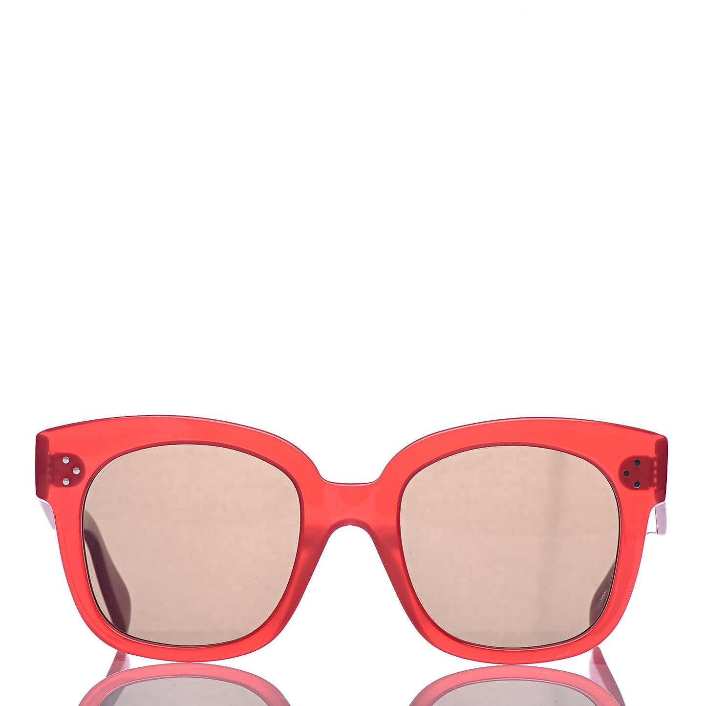 Square Sunglasses CL40002U Milky Red