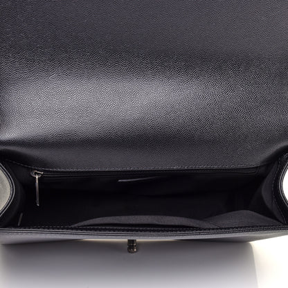 Chanel Caviar Quilted New Medium Boy Flap Black 5 of 11