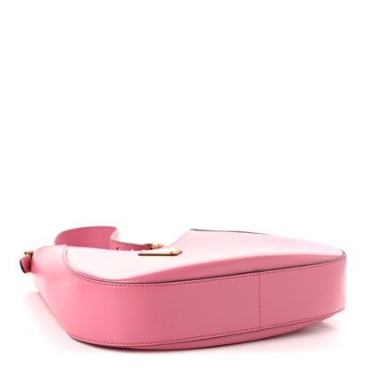 Prada Brushed Calfskin Cleo Adjustable Strap Shoulder Bag Pink 4 of 10
