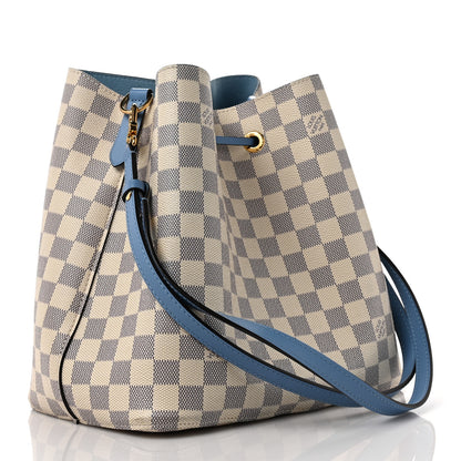 Louis Vuitton Damier Azur Neonoe MM Bleuet 3 of 7