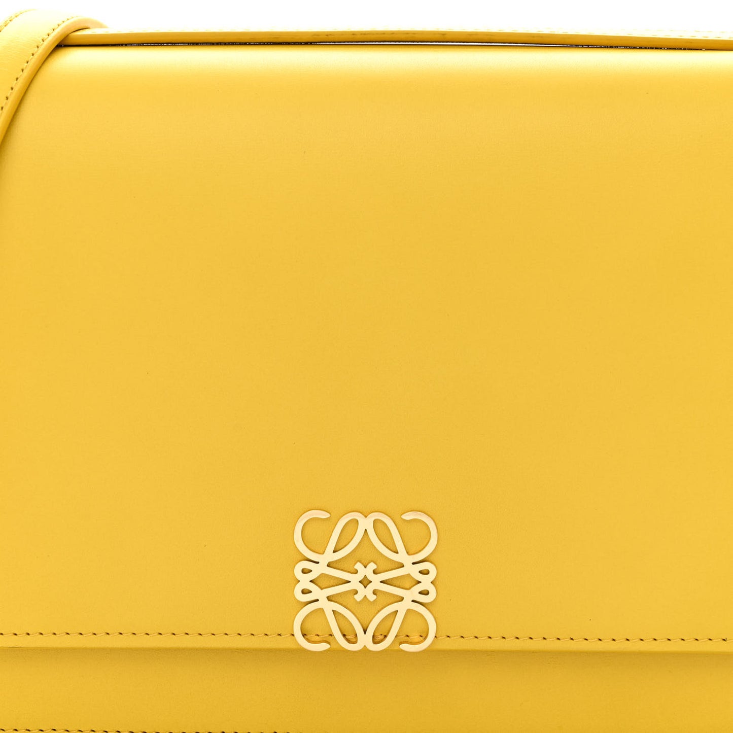 Silk Calfskin Small Goya Bag Yellow