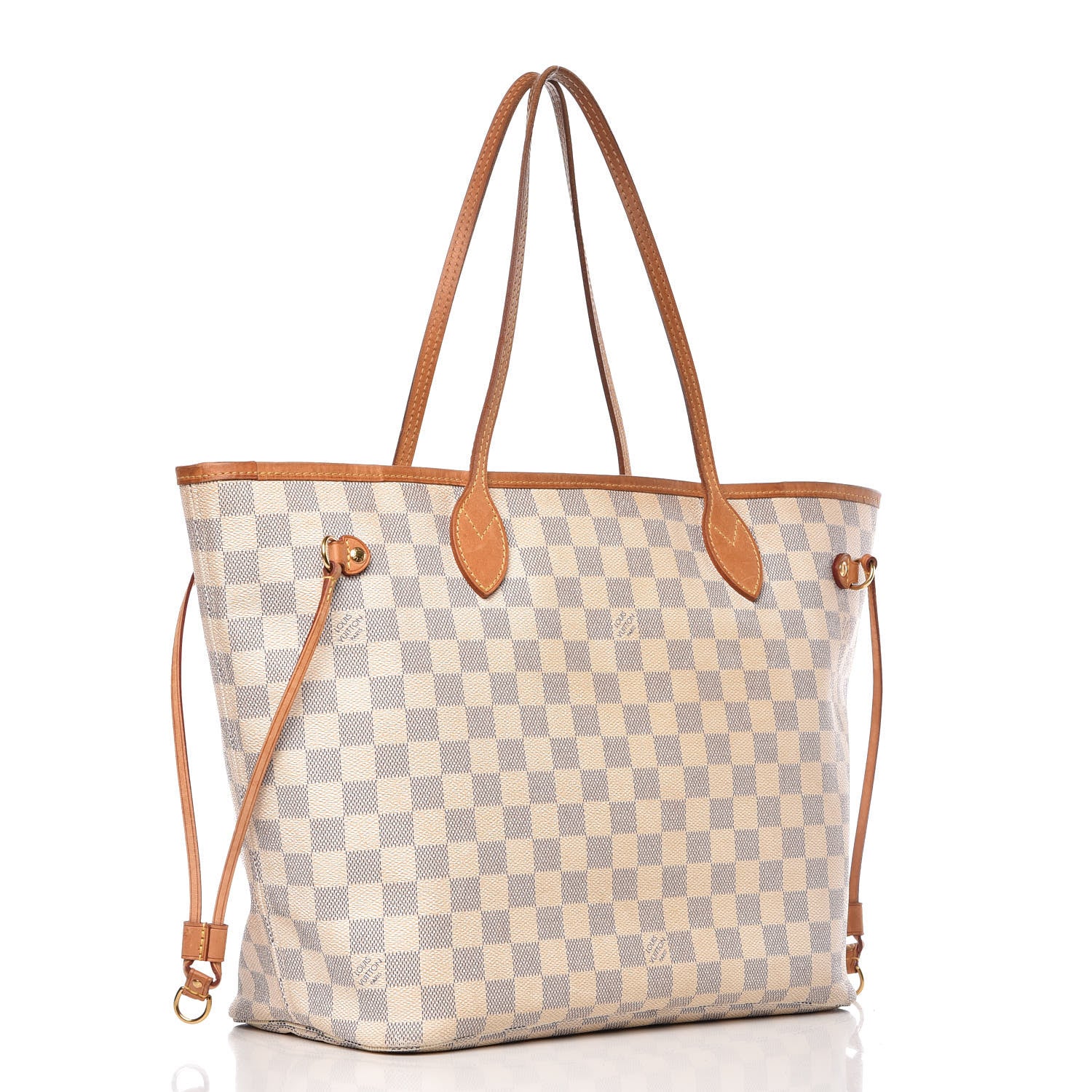 Louis Vuitton Damier Azur Neverfull MM 3 of 20