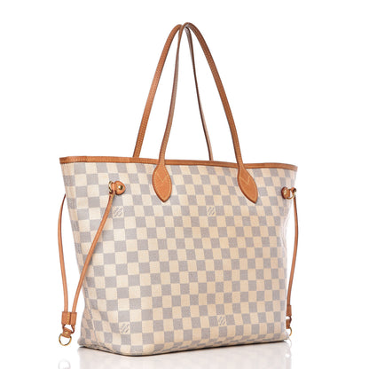Louis Vuitton Damier Azur Neverfull MM 3 of 20
