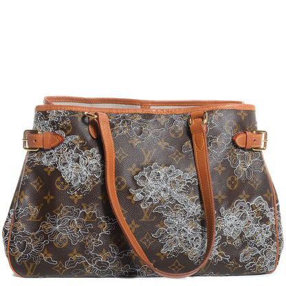 Louis Vuitton Monogram Dentelle Batignolles Horizontal Silver 1 of 7