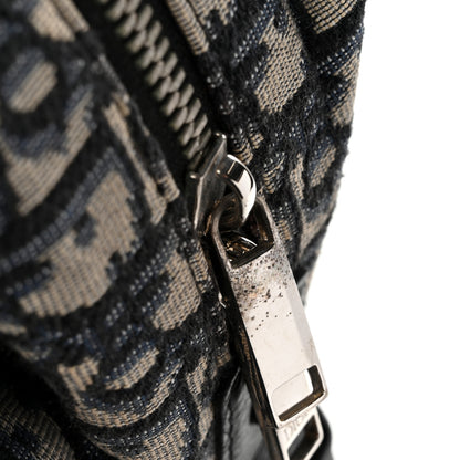 Christian Dior Oblique Calfskin Safari Backpack Navy Blue 11 of 11