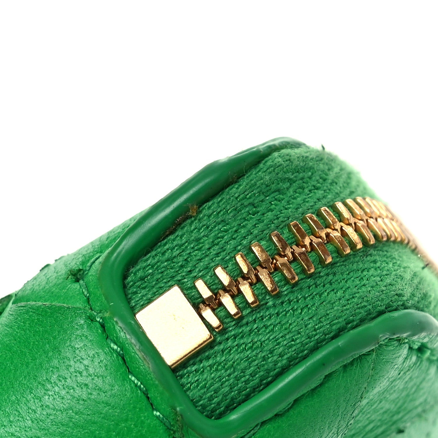 Bottega Veneta Nappa Intrecciato Zip Around Compact Wallet Parakeet 10 of 11