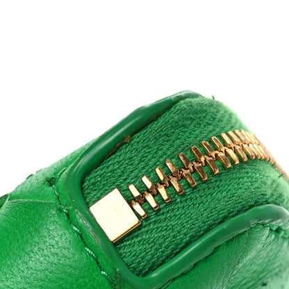 Bottega Veneta Nappa Intrecciato Zip Around Compact Wallet Parakeet 10 of 11